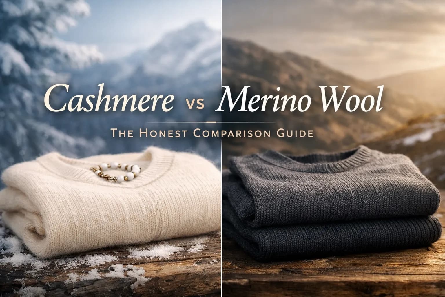 Cashmere vs Merino Wool | Honest Comparison Guide for Women